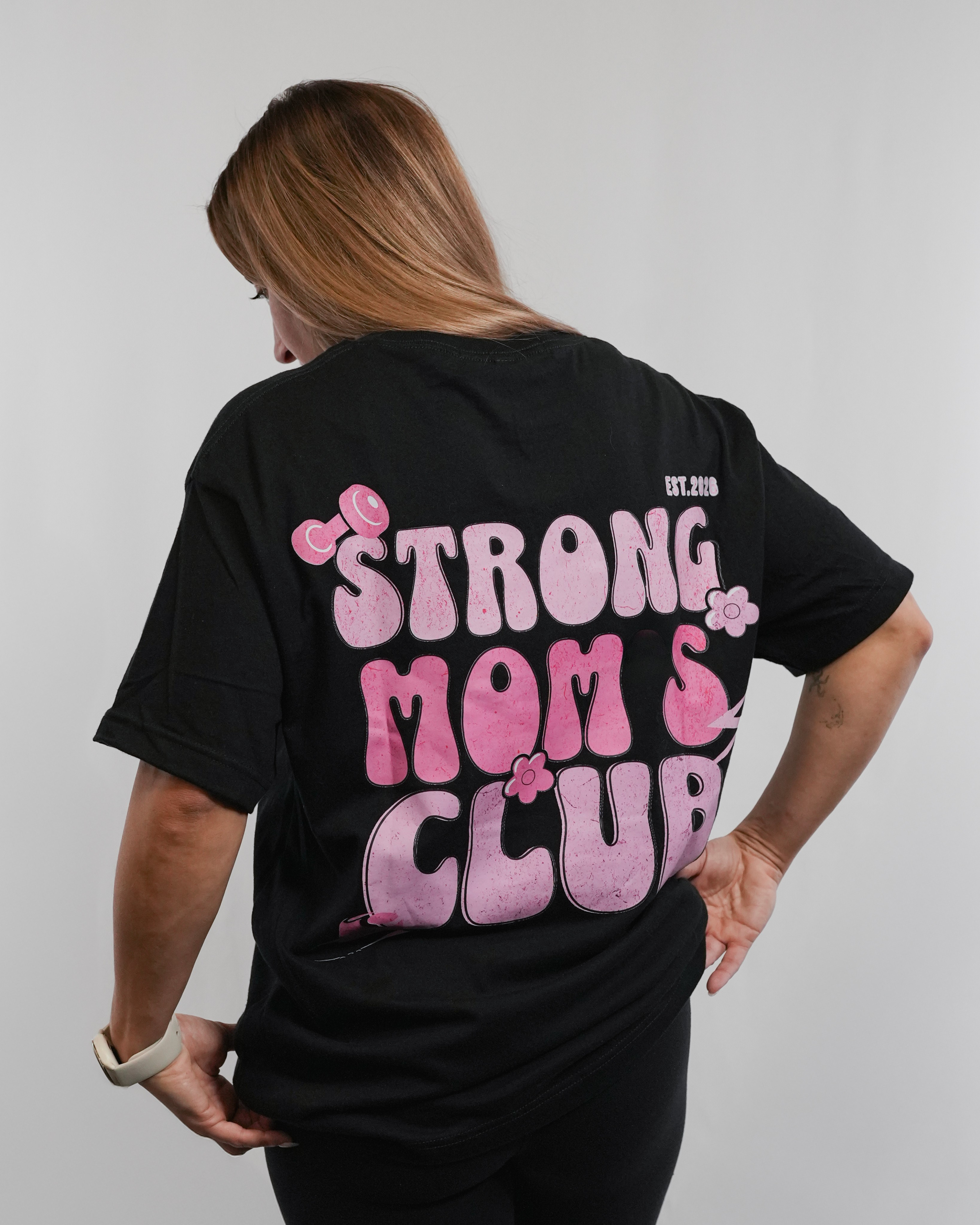 GRIT “Strong Moms Club” T-Shirt - COURT