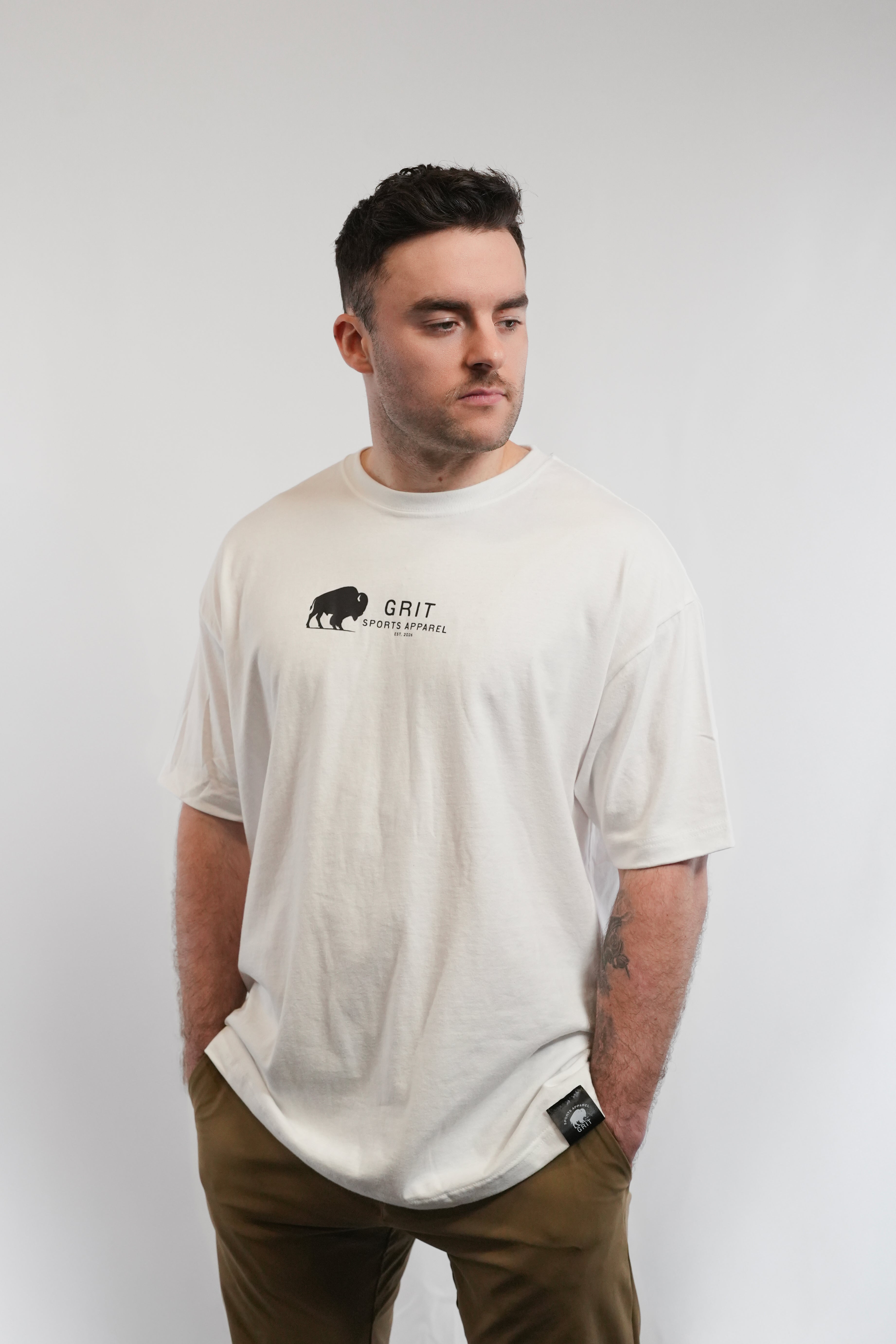 GRIT Classic Logo T-Shirt |  Graphic Tee