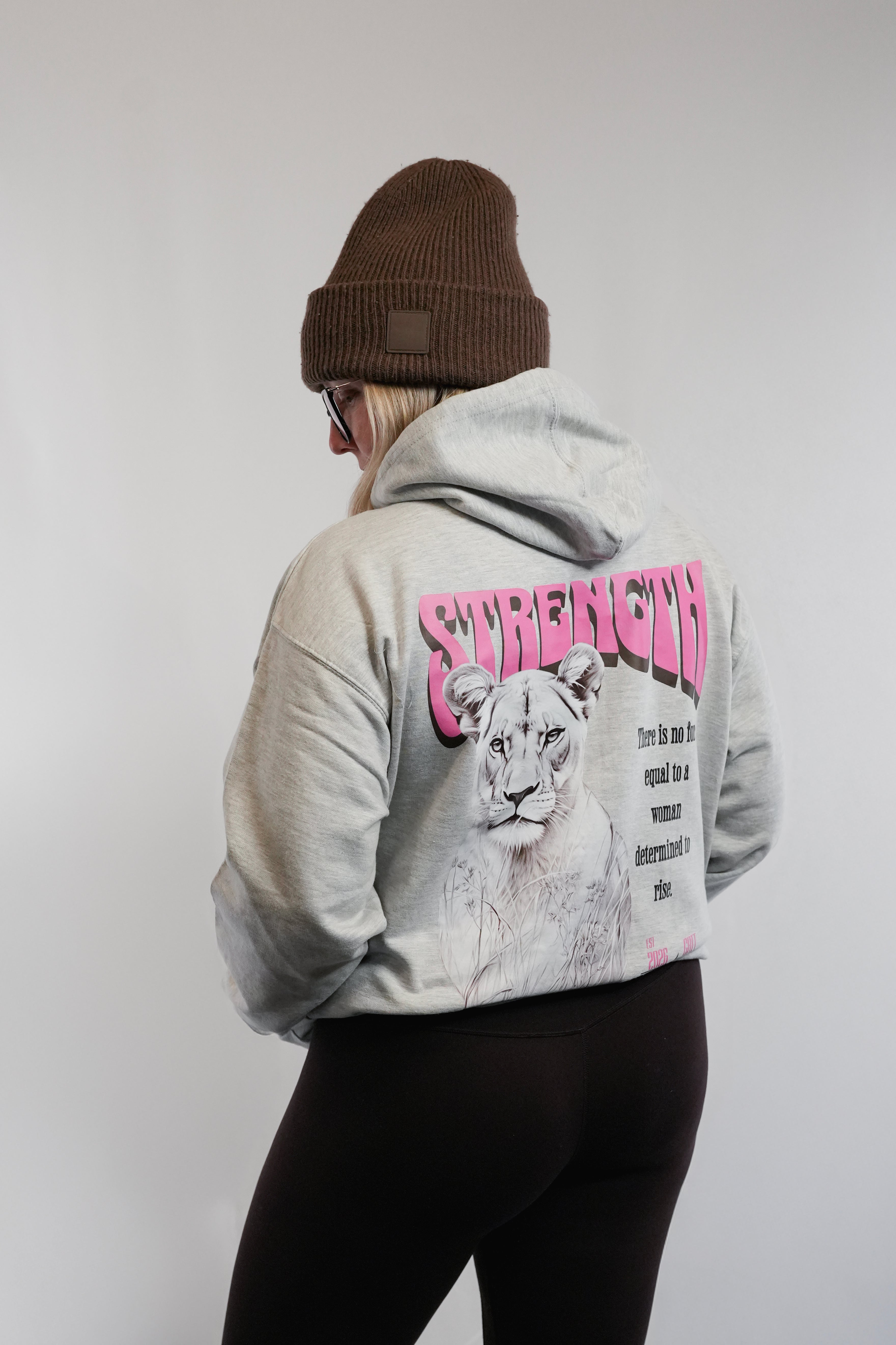 GRIT “Strength” Lioness Hoodie